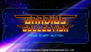 Gradius Collection (EU) screen shot title